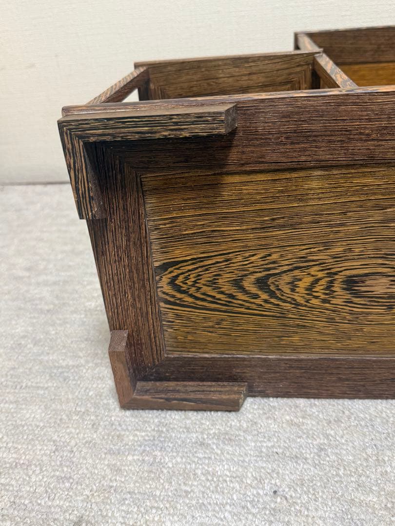 茶棚　タガヤサン　違い棚　茶道具　送料込み251220