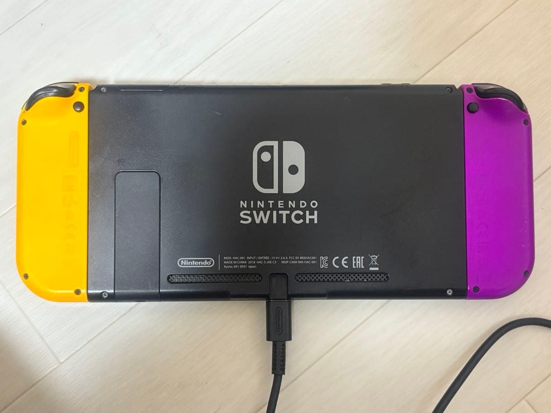 Nintendo Switch 本体 紫・オレンジ カスタム