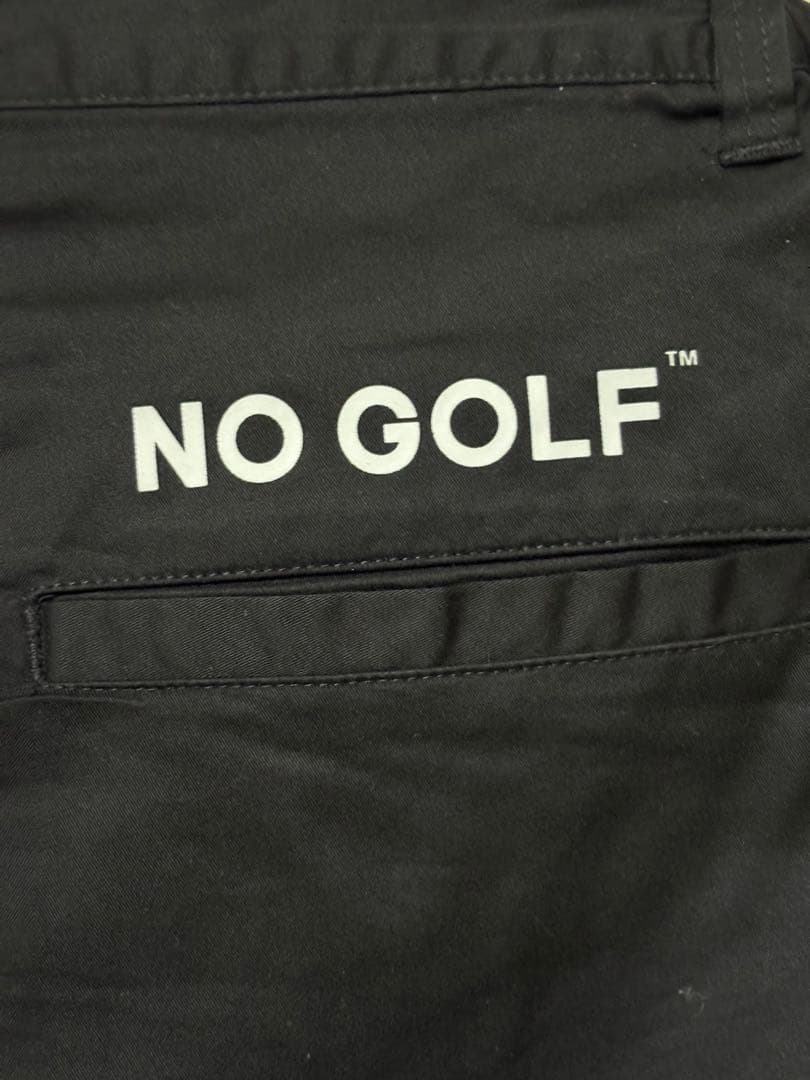 NO COFFEE x CLUBHAUS ブラックパンツ Sサイズ