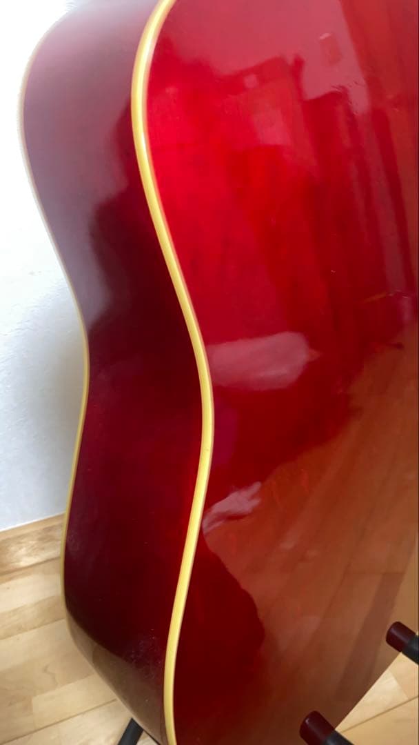 ほんり❣️美品Epiphone DOVE アコギター　ハードケース付