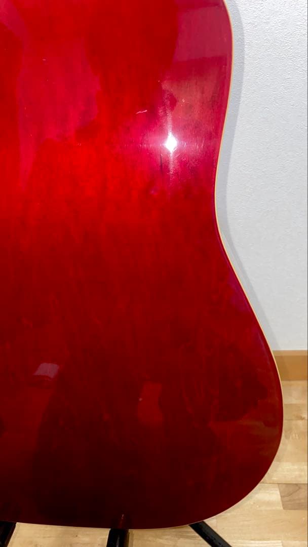 ほんり❣️美品Epiphone DOVE アコギター　ハードケース付