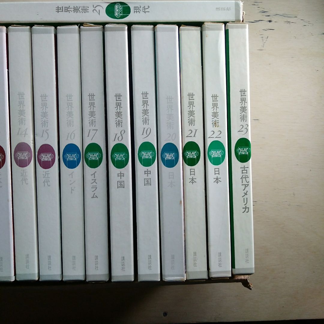 講談社　世界美術　25巻セット