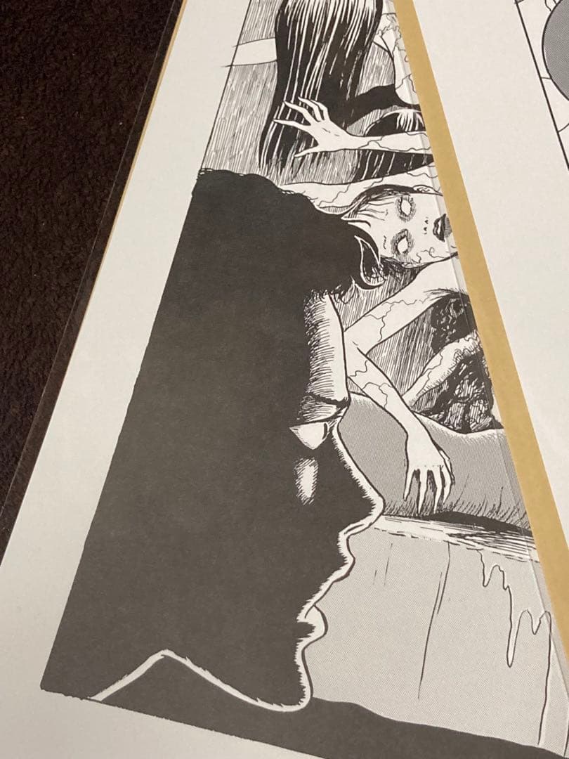 伊藤潤二展 誘惑 展 限定 グッズ 複製原稿シート 全4種セット 富江 原画