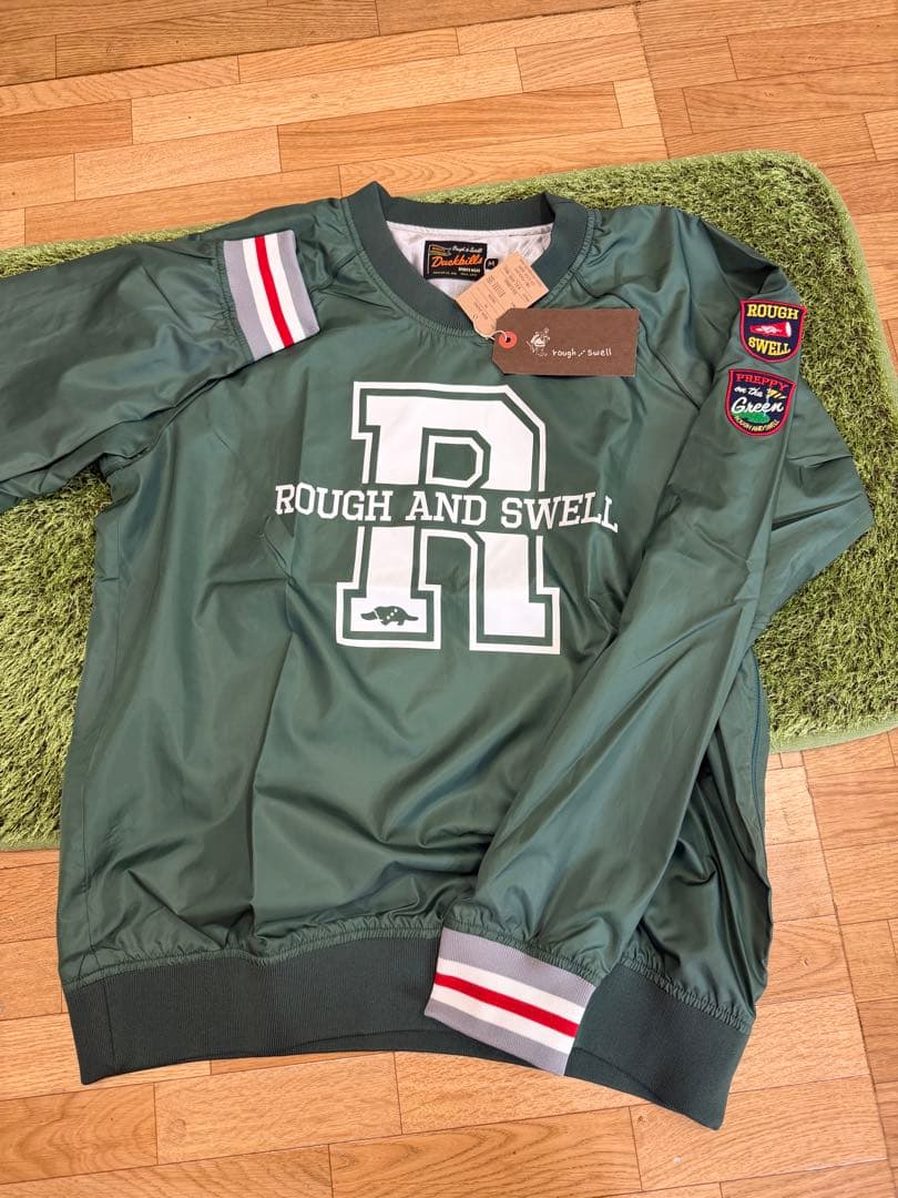 新品正規品【ROUGH&SWELL/M】ナイロンスニードプルオーバーブルゾン