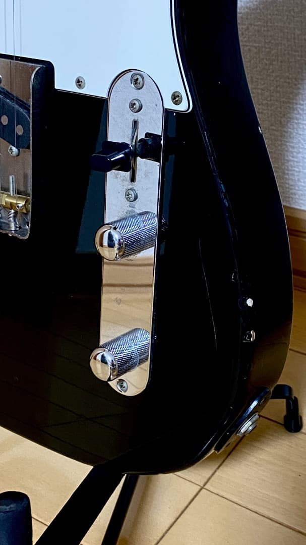 Fender Japan フェンダー テレキャスター 黒 PLEK パーツ新品