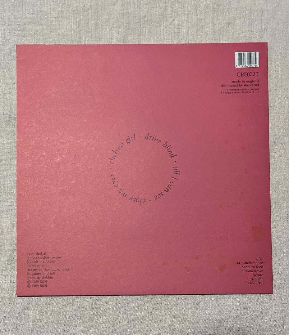 【4枚セット】　RIDE ライド　レコード【輸入盤】
