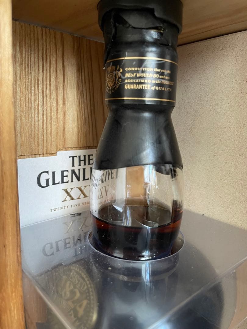 週末限定 ザ・グレンリベット ウイスキー 25年 旧ボトル