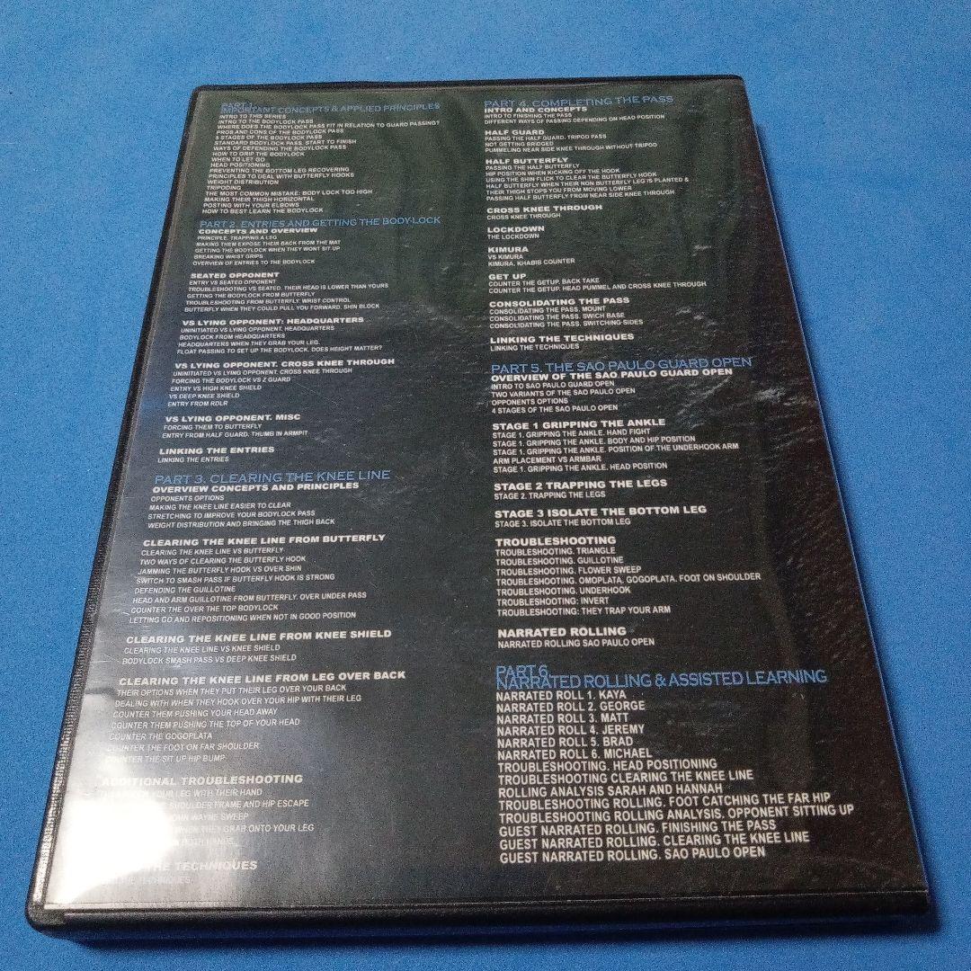 THE BODY LOCK PASS 　Lachlan Giles 　DVD