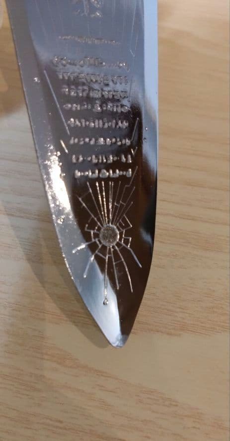 モンスターハンター エピタフプレート ケーキカットナイフ 全長 約17cm