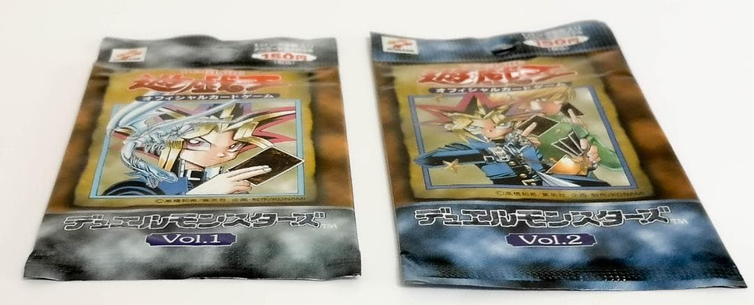 遊戯王 Vol.1,Vol.2 未開封パック & 単品カード セット・まとめ売り