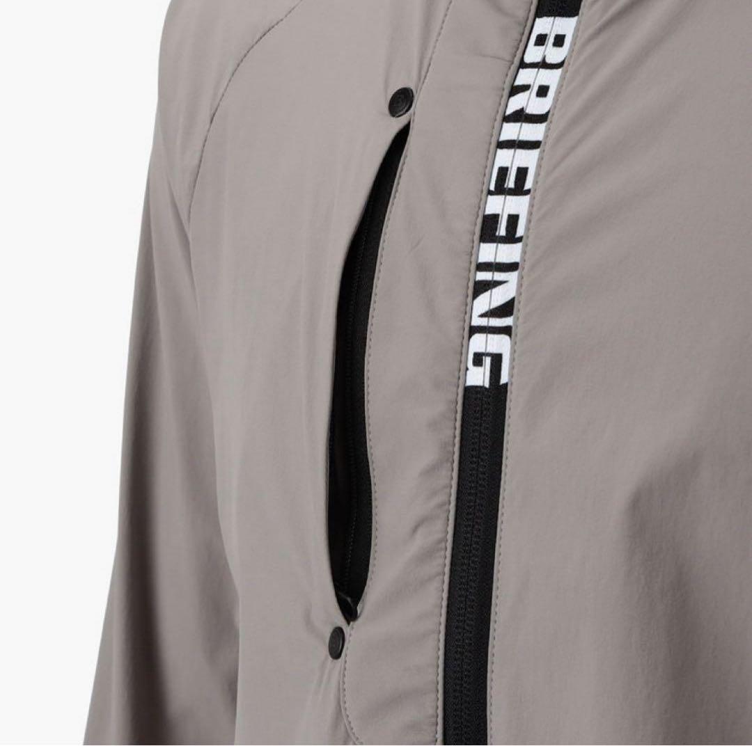 【新品・タグ付き】 今期新作 BRIEFING メンズウィンドブルゾン グレーL