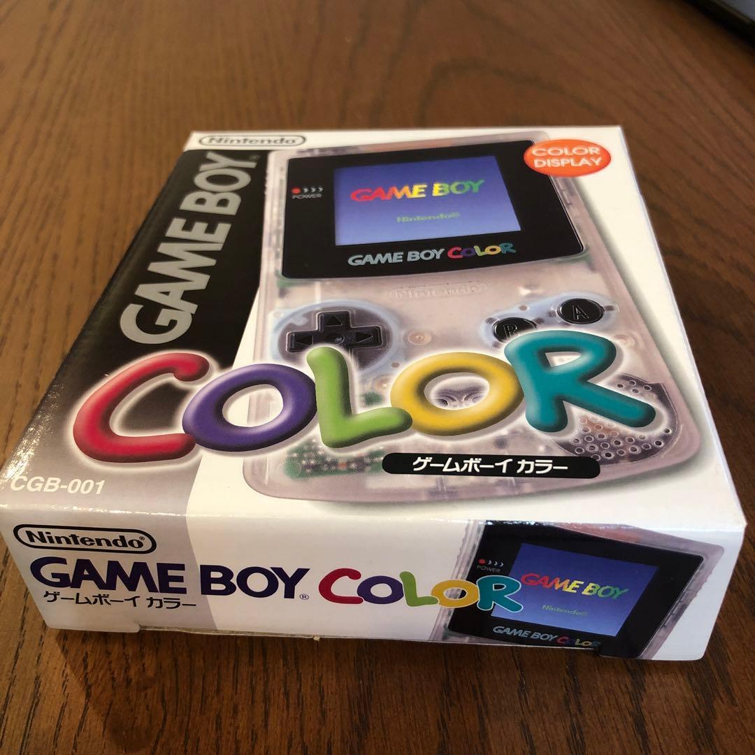 【新品•未開封】Nintendo ゲームボーイカラー クリア