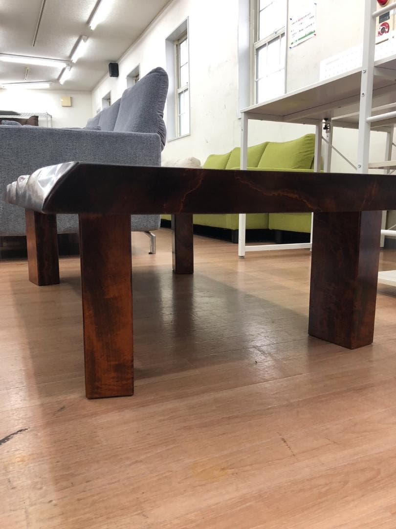 座卓 テーブル 約 幅135×奥行77×高さ35cm