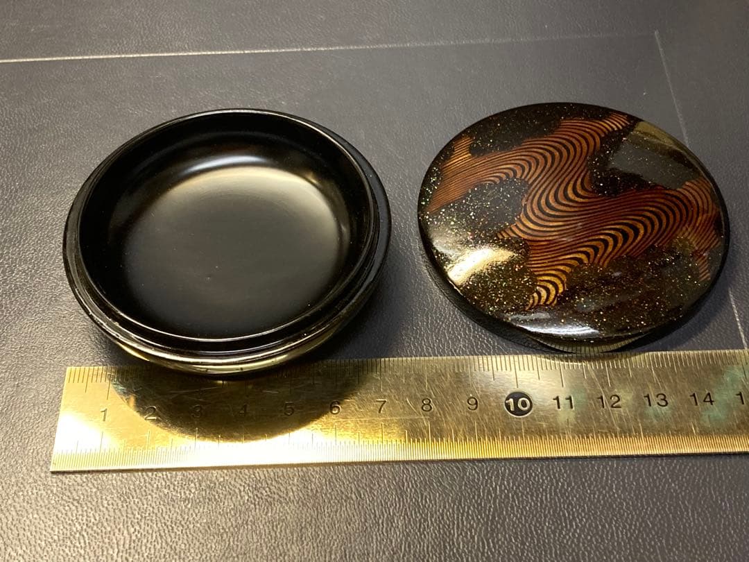 八雲塗　香合　松江市　漆器