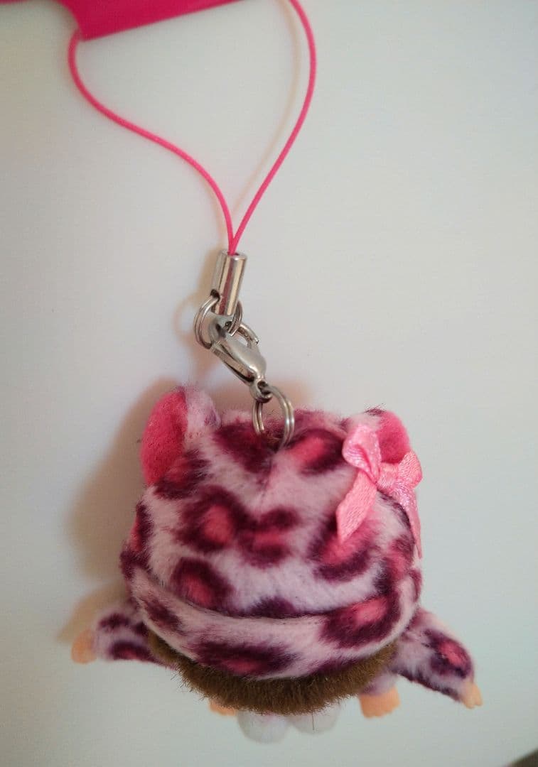 新品 ベビチッチ 豹柄 ピンク キーホルダー モンチッチ 293530