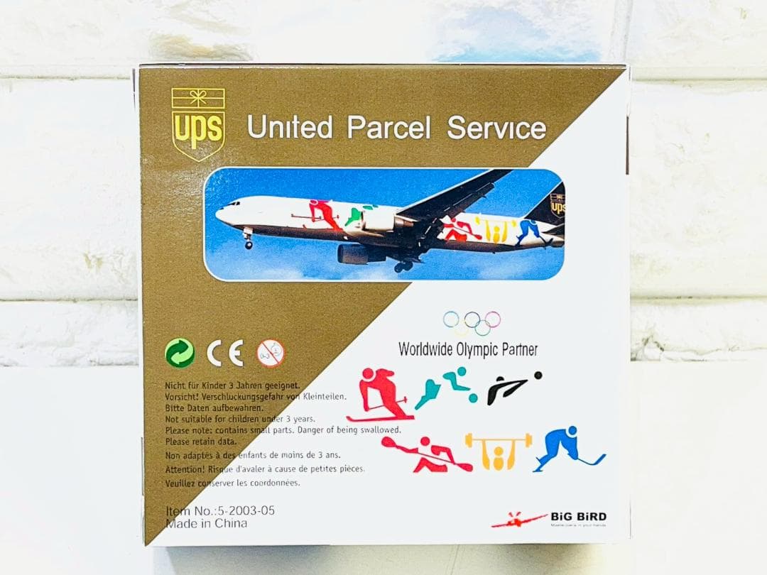 181Z UPS ボーイング 767-300 1/500 スケール オリンピック