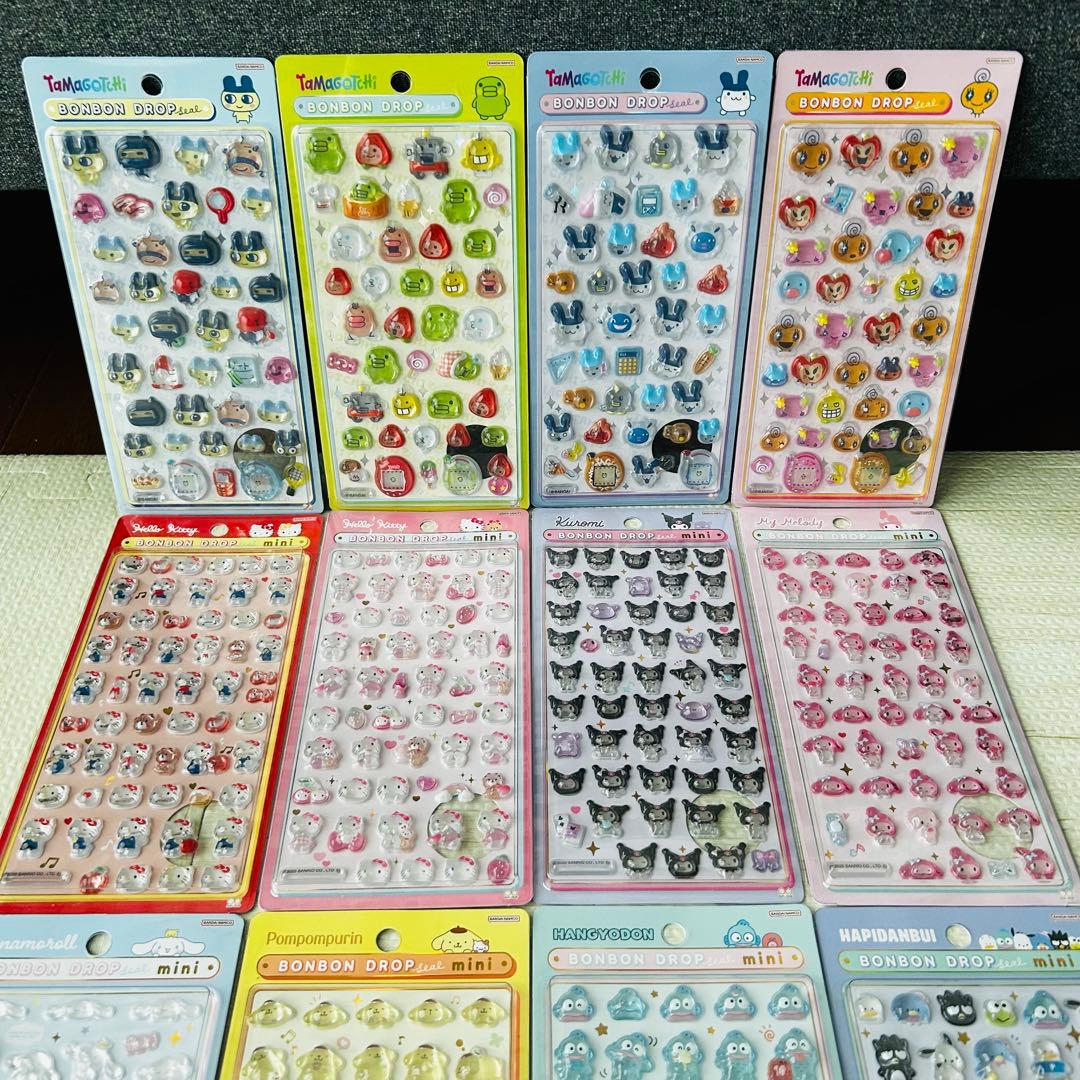 正規品　ボンボンドロップシール サンリオ ミニ 第二弾 たまごっち まとめ売り