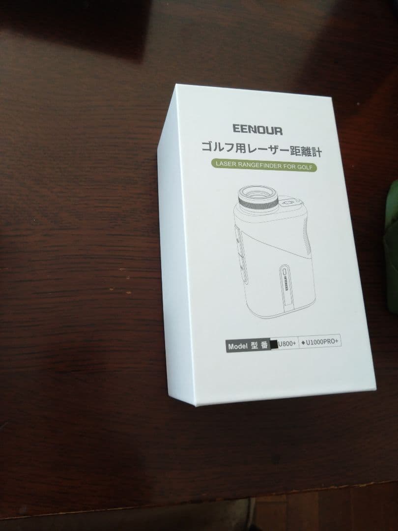 EENOUR ゴルフ用距離計 ホワイト　小型軽量