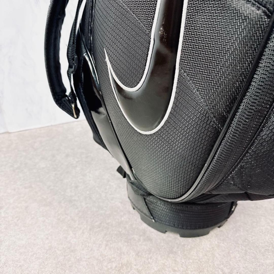 希少 NIKE ナイキ ゴルフ 9型 キャディバッグ 6分割 ブラック