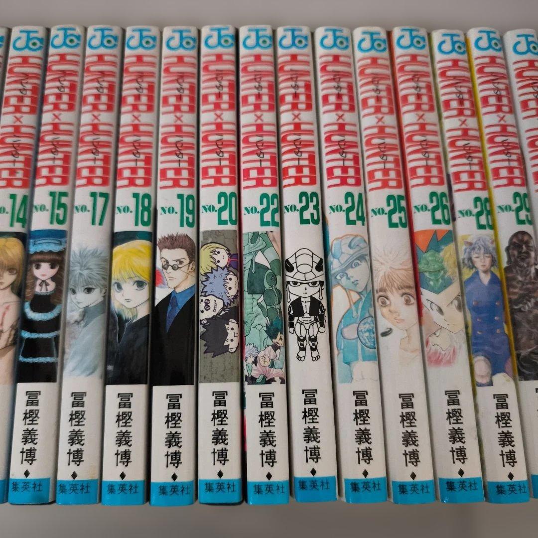 HUNTER×HUNTER 1〜38巻　21.27.31巻無し