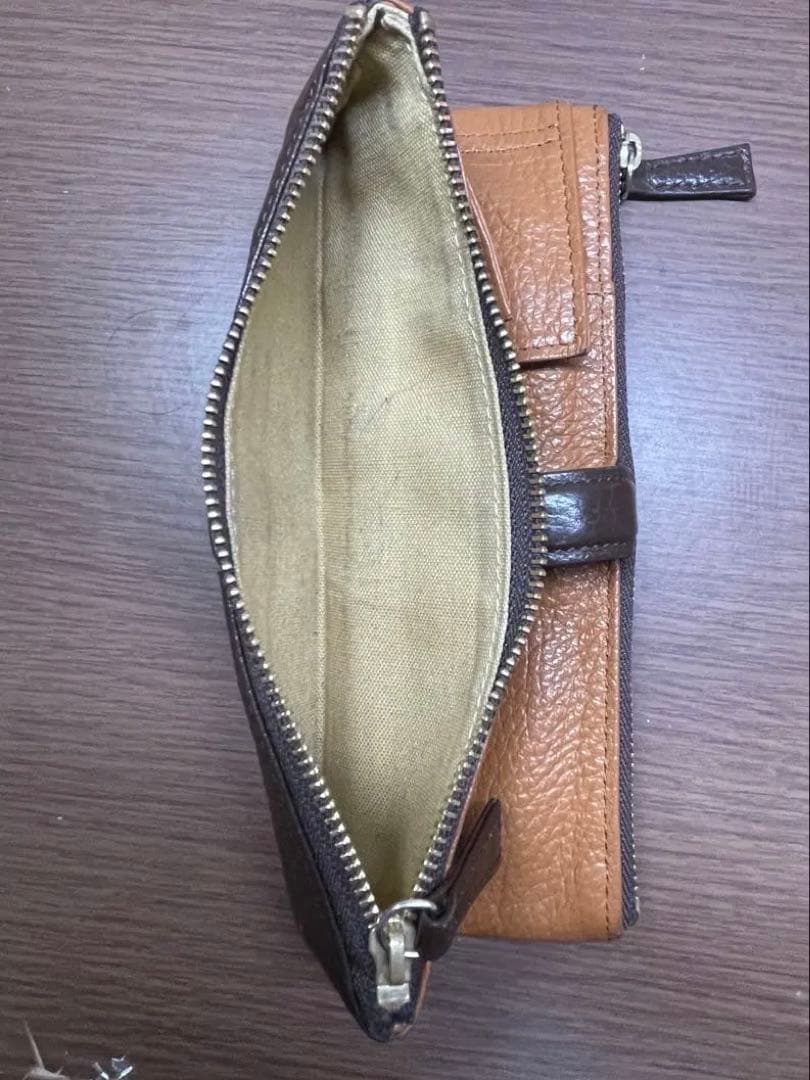 c company ルポペンケース ダークブラウン 筆箱 レザー