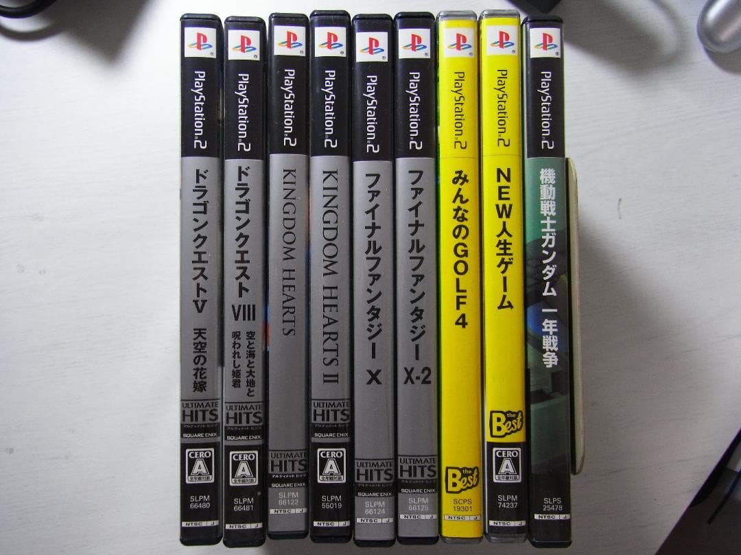 clover　薄型PS2 本体＋ソフト９本セット