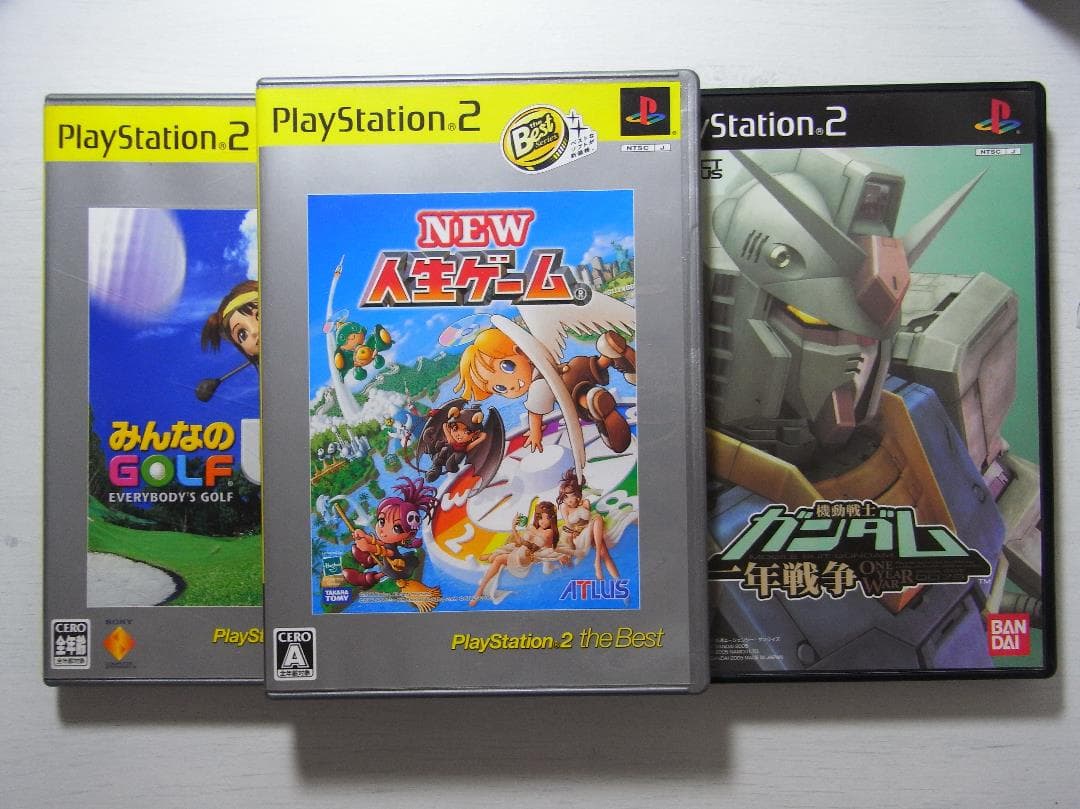 clover　薄型PS2 本体＋ソフト９本セット