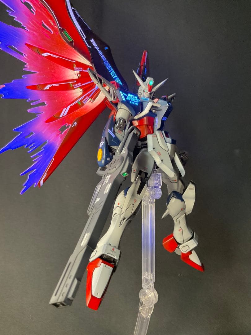 ジュンデスティニーガンダム SpecII ゼウスシルエット&光の翼　完成品