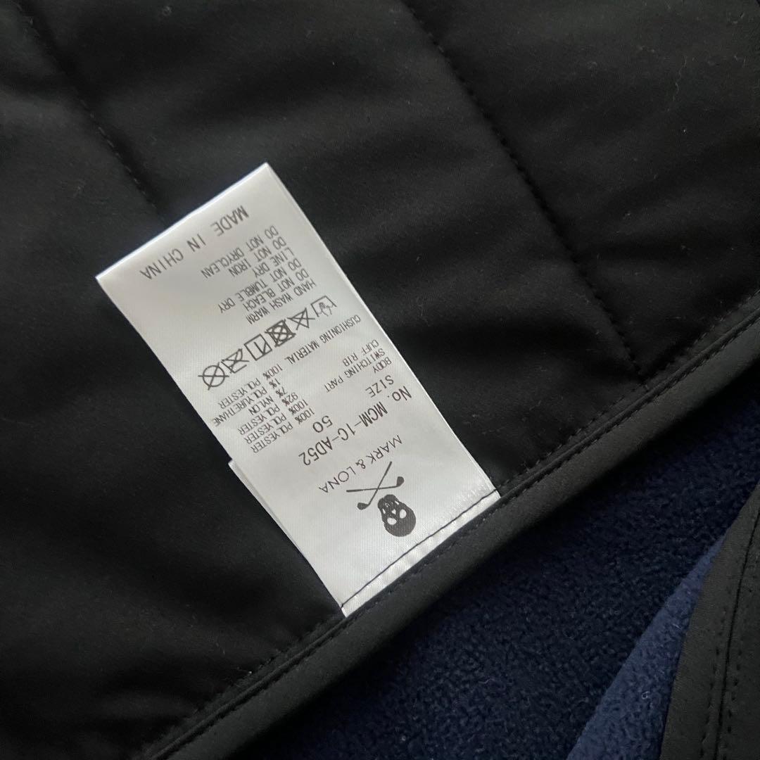 MARK&LONA マークアンドロナ　ダウンジャケット　切り替え　メンズ　迷彩