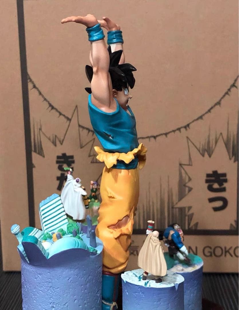 ドラゴンボール　悟空　元気玉　ジオラマ フィギュア　ガレージキット