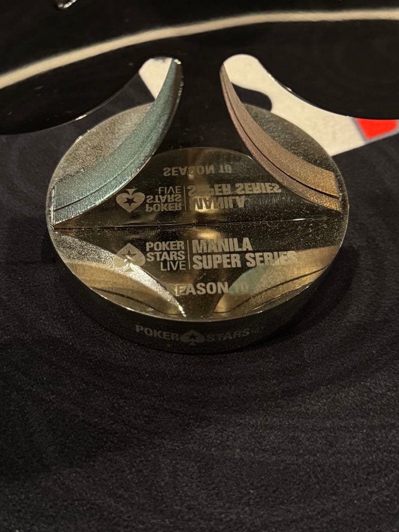 MANILA SUPER SERIES SEASON10 優勝トロフィー