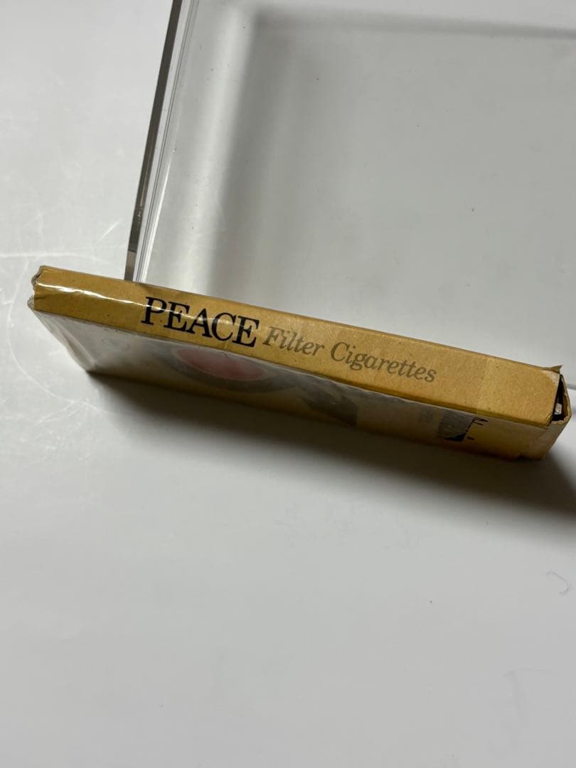 超レア　たばこ空箱 贈呈 ロングピース 4本入 新発売記念 昭和資料　専売公社