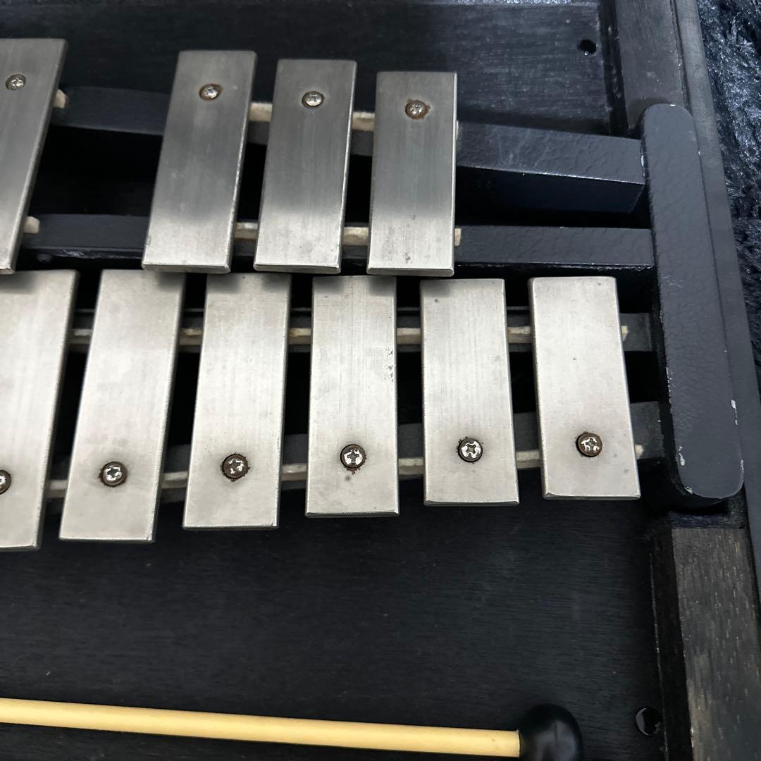 YAMAHA YG-250B グロッケンシュピール 鉄琴 ケース付属