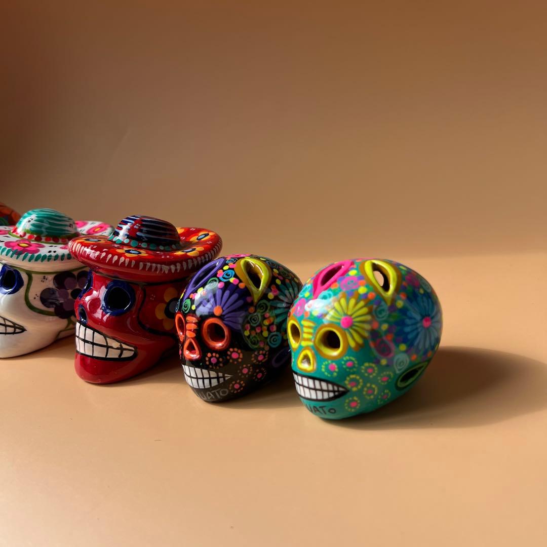 メキシコ　スカル ドクロ　5個セット