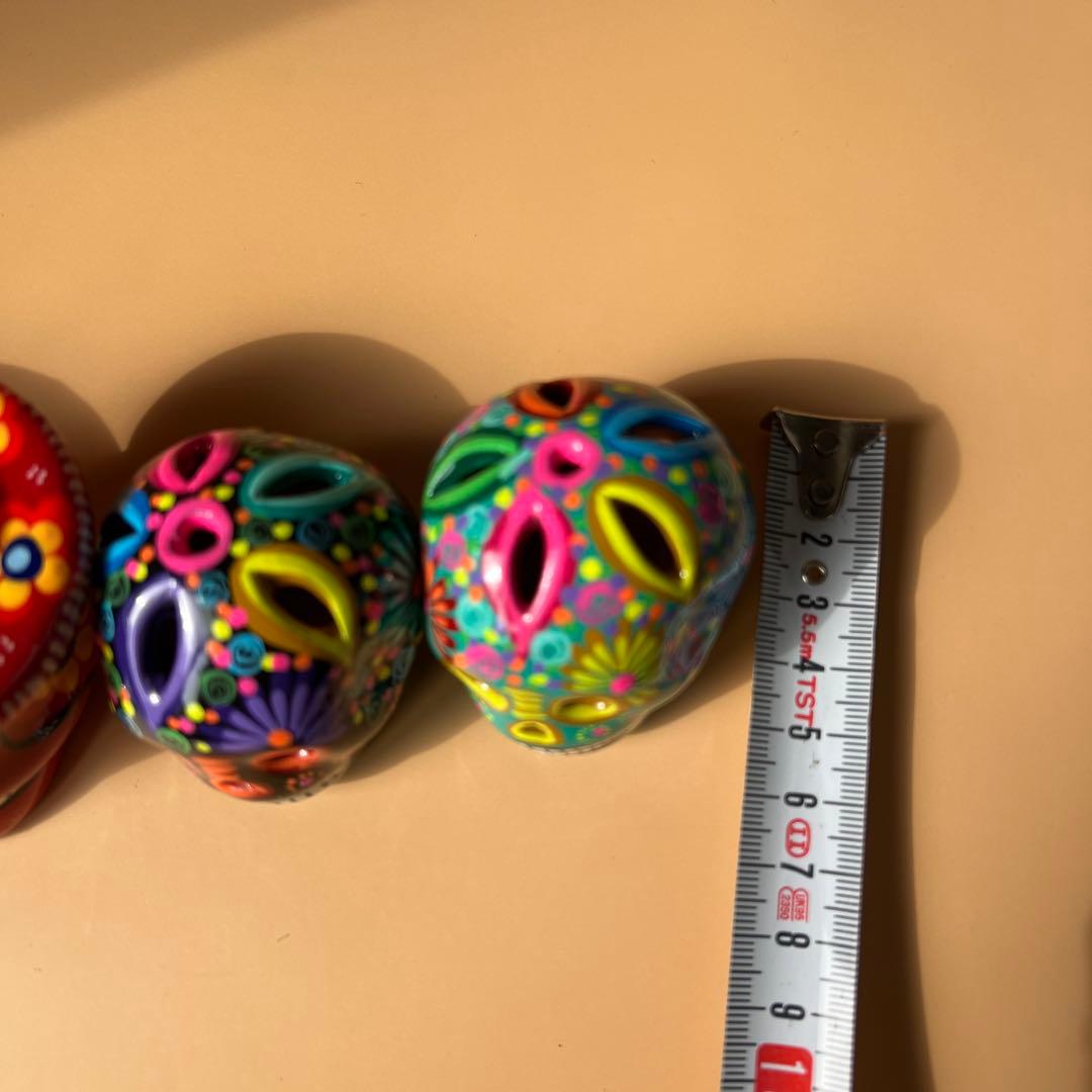 メキシコ　スカル ドクロ　5個セット