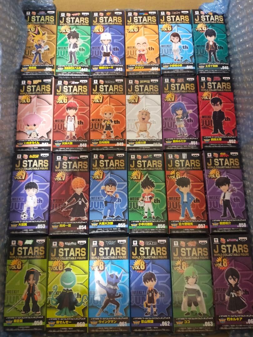 JSTARS ワールドコレクタブルフィギュア 全64種 フルコンプ
