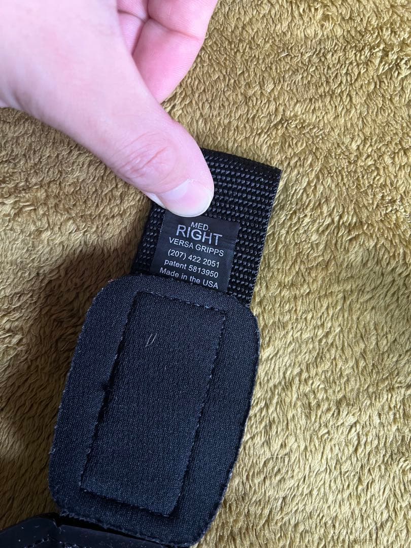 GOLD'S GYM パワーグリップ VERSA GRIPPS ミディアム