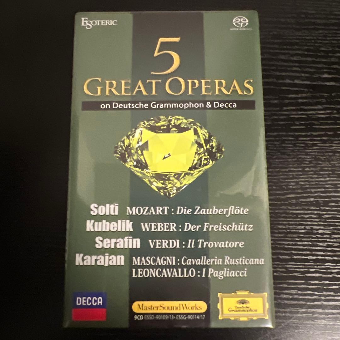 ［エソテリック ESOTERIC SACD］5 GREAT OPEPAS
