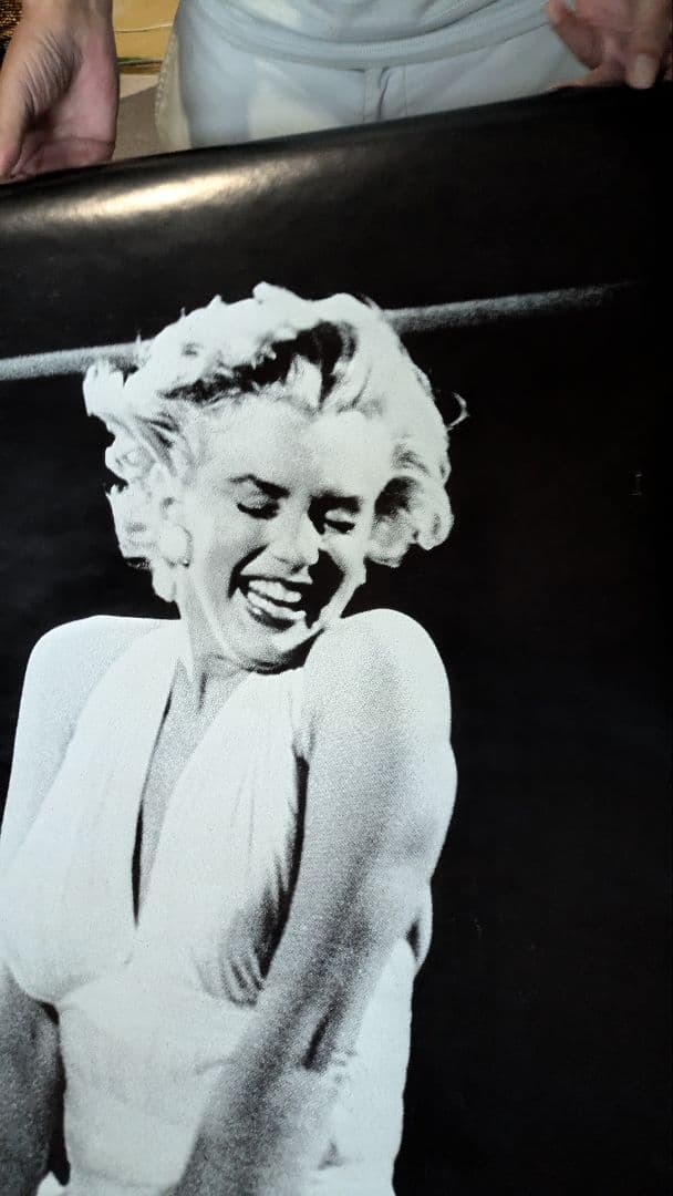 蔵出し品 マリリン・モンロー モノクロポスター 大判 2m×50cm 希少 レア
