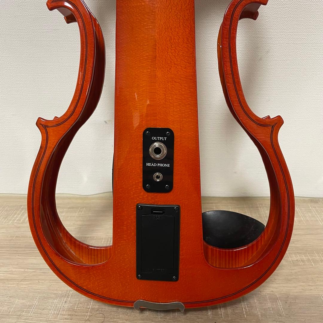 ★美品★ エレキ バイオリン CV-210E 豪華装飾