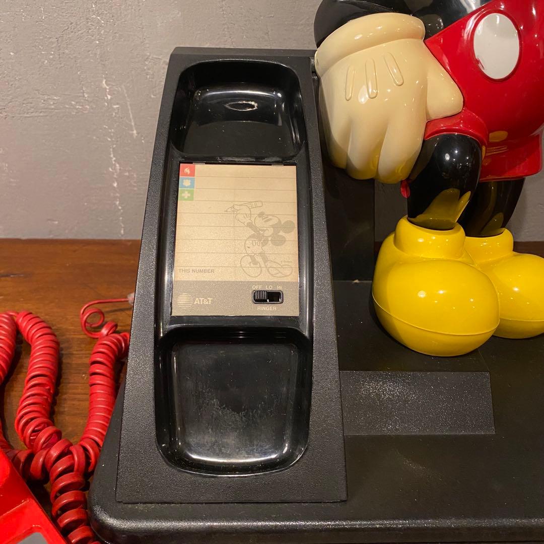 90s AT&T ミッキーマウス 電話機 ヴィンテージ コレクション 置物