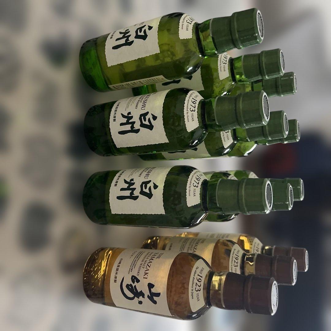 山崎・白州 180ml ミニボトル 12セット