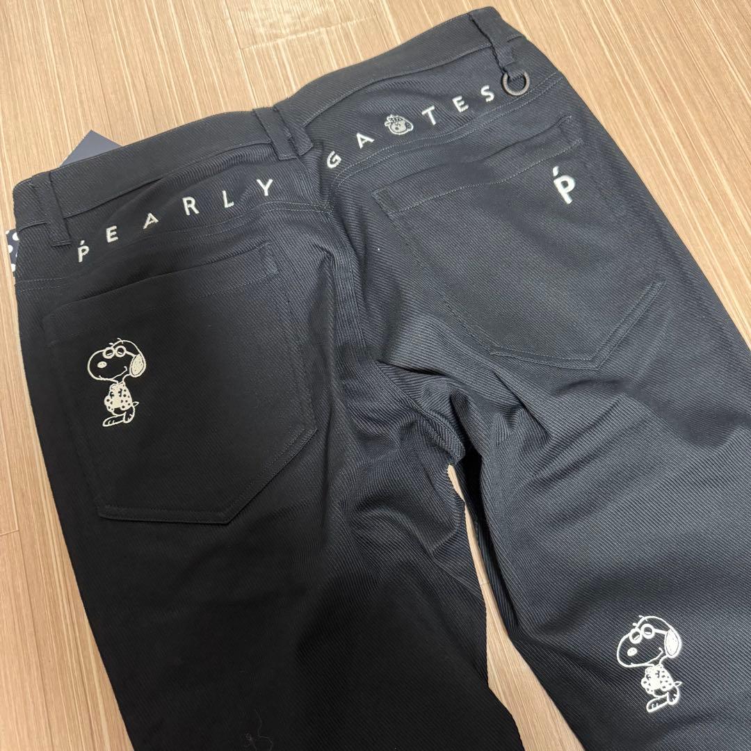 PG スヌーピー ゴルフパンツ 黒