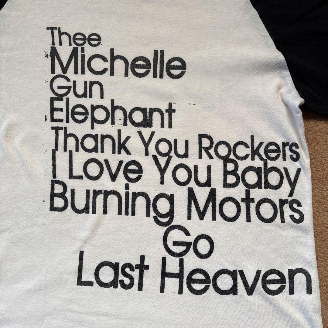 ミッシェルThee Michelle Gun Elephant Tシャツ
