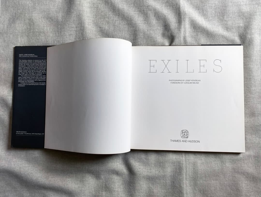 初版本 JOSEF KOUDELKA EXILES ジョセフ クーデルカ 写真集
