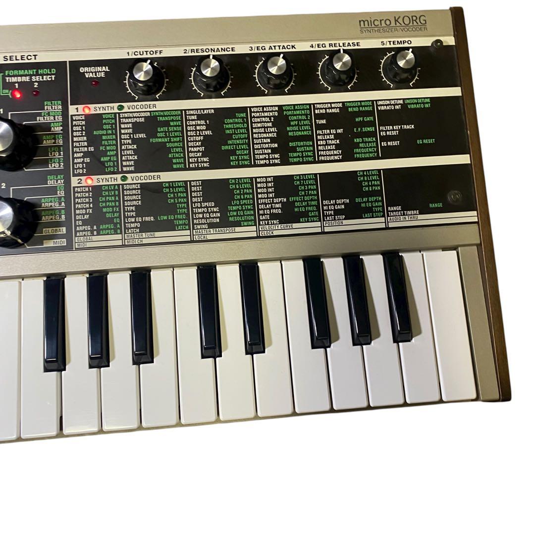 美品✨KORG　コルグ　シンセサイザー　Micro KORG　マイクロコルグ