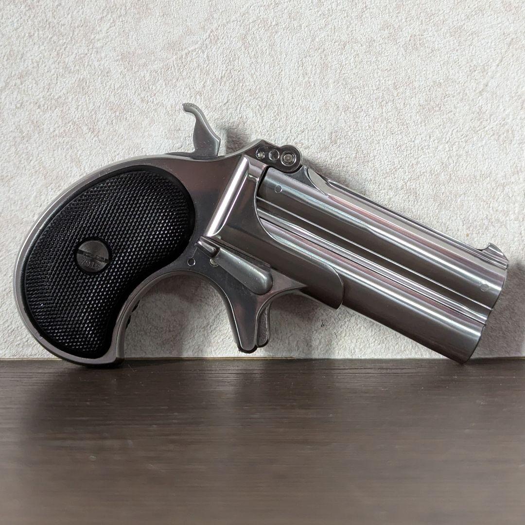 【年末セール！！】マルシン デリンジャー シルバー ガスガン ラバーグリップ