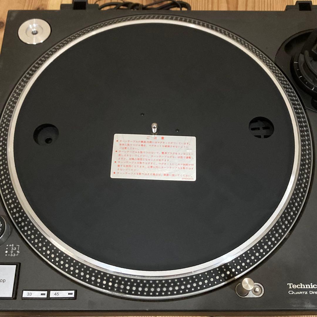 動作品　Technics SL-1200 MK3 テクニクス　レコードプレーヤー