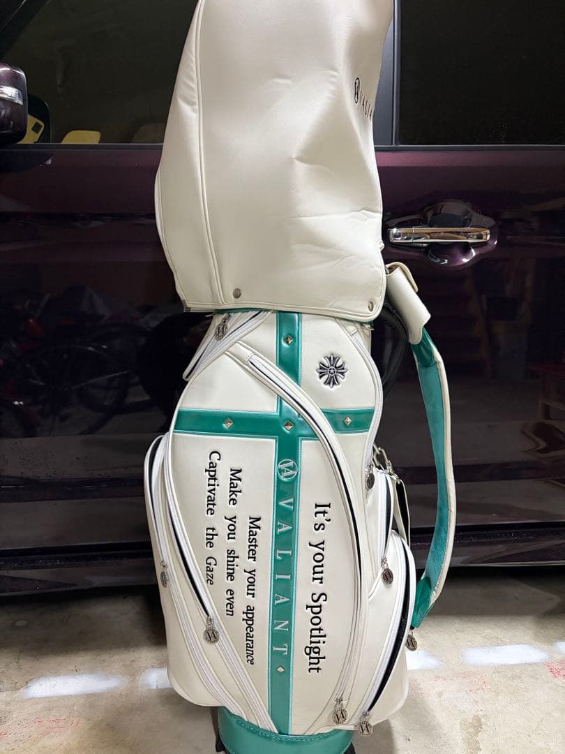 限定モデルVALIANT ゴルフバッグ・キャディバッグ ホワイト