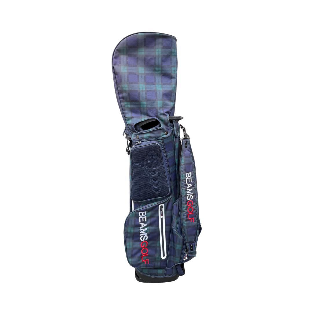 BEAMS GOLF ブラックウォッチ スタンド キャディバッグ
